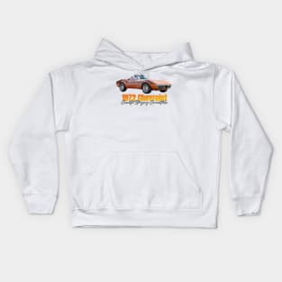 1972 Chevrolet Corvette Stingray Convertible Kids Hoodie